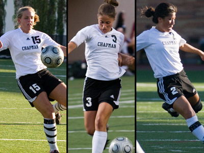 (from left) Kate Lilly, Stephanie Lambrakis, Nicole Santo