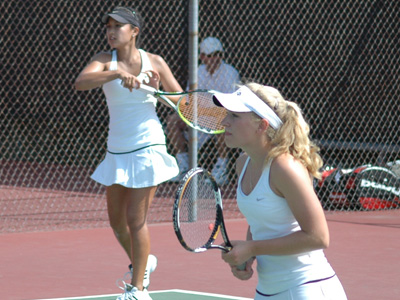 Kelley Fox (left) and Liz Lewis
