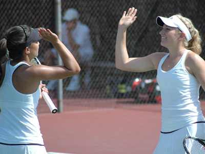 Kelley Fox (left) and Liz Lewis