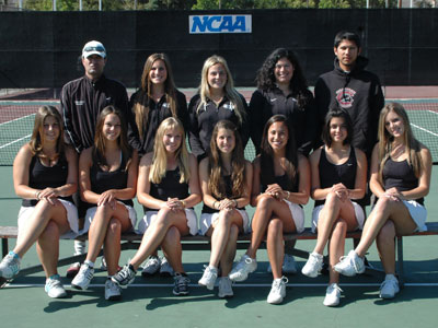 2009 Chapman Women's Tennis Team