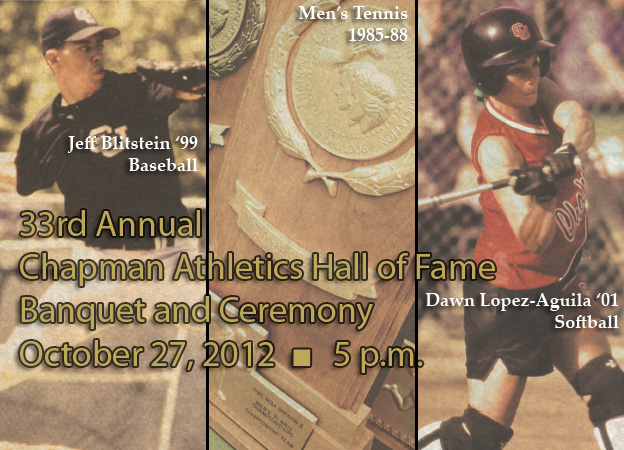 Chapman introduces its Hall of Fame Class of 2012