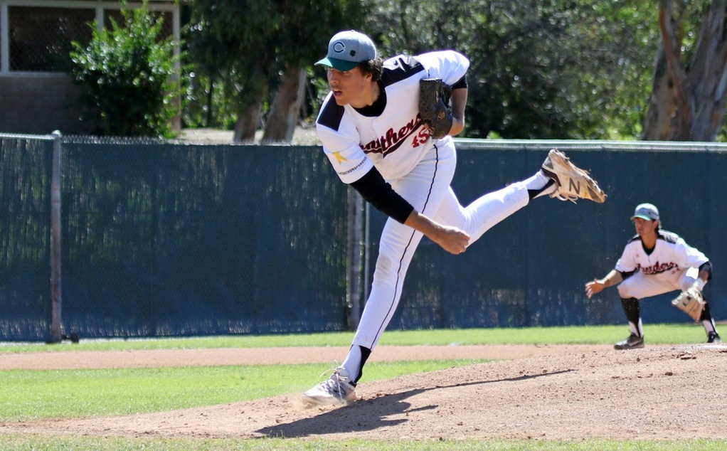 Christian Cosby delivers a pitch.