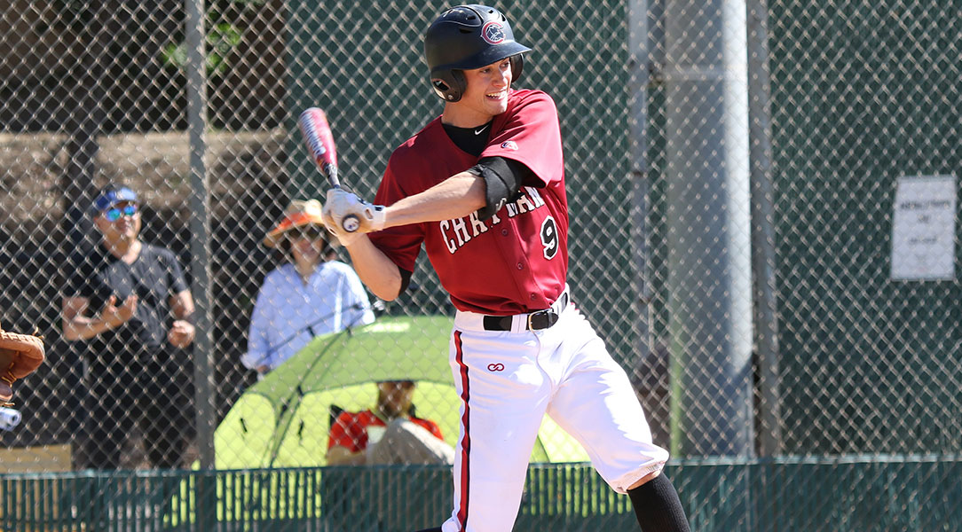 Tristan Kevitch swings.