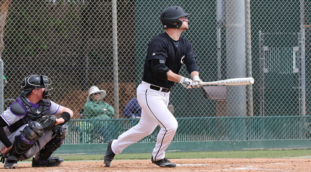 Conner Larkin hits a triple.
