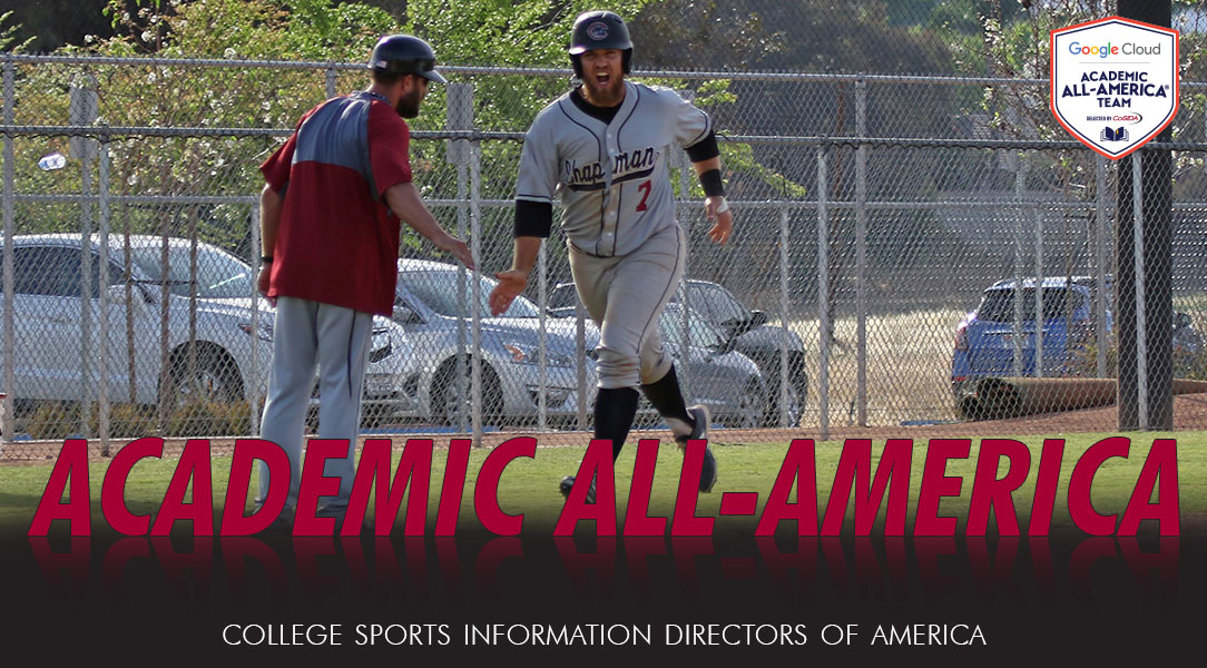 Academic All-American Jared Love rounds third.