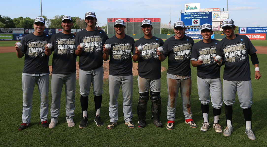 All eight Chapman All-Tournament selections.