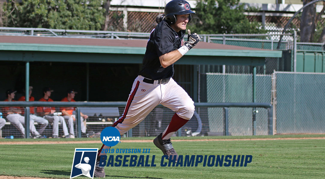 Jarod Penniman runs down the first base line.