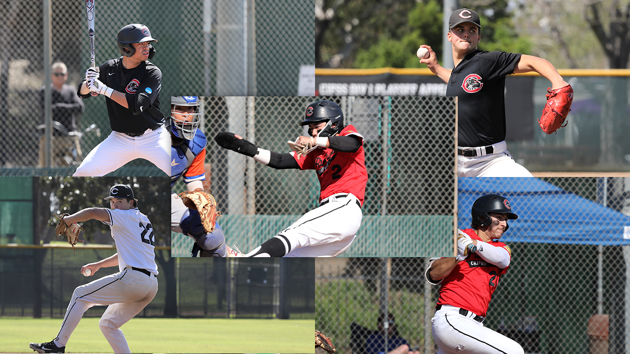 Baseball's five All-SCIAC Selections