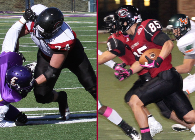 D.J. Brandel (left) and Kali'i Kunitomo (photos by Larry Newman)