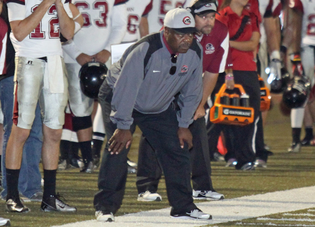 Coach Owens (photo by Larry Newman)