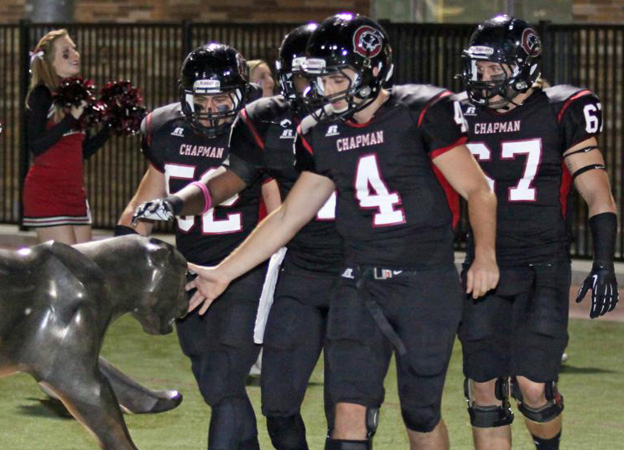 Chapman Football Pregame Notes (10/26/13)