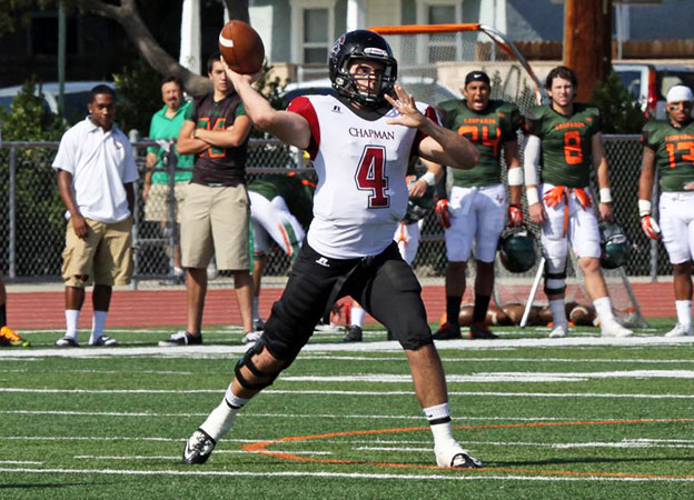 Football bounces back in a big way, 45-7 over La Verne