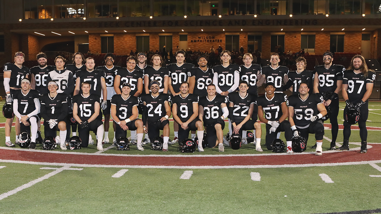 Chapman football's seniors