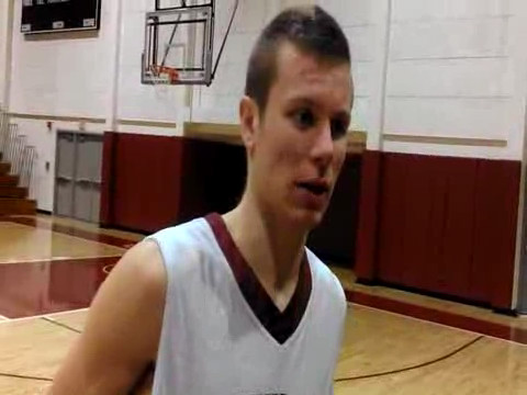 Colin Zavrsnick postgame interview (Caltech)