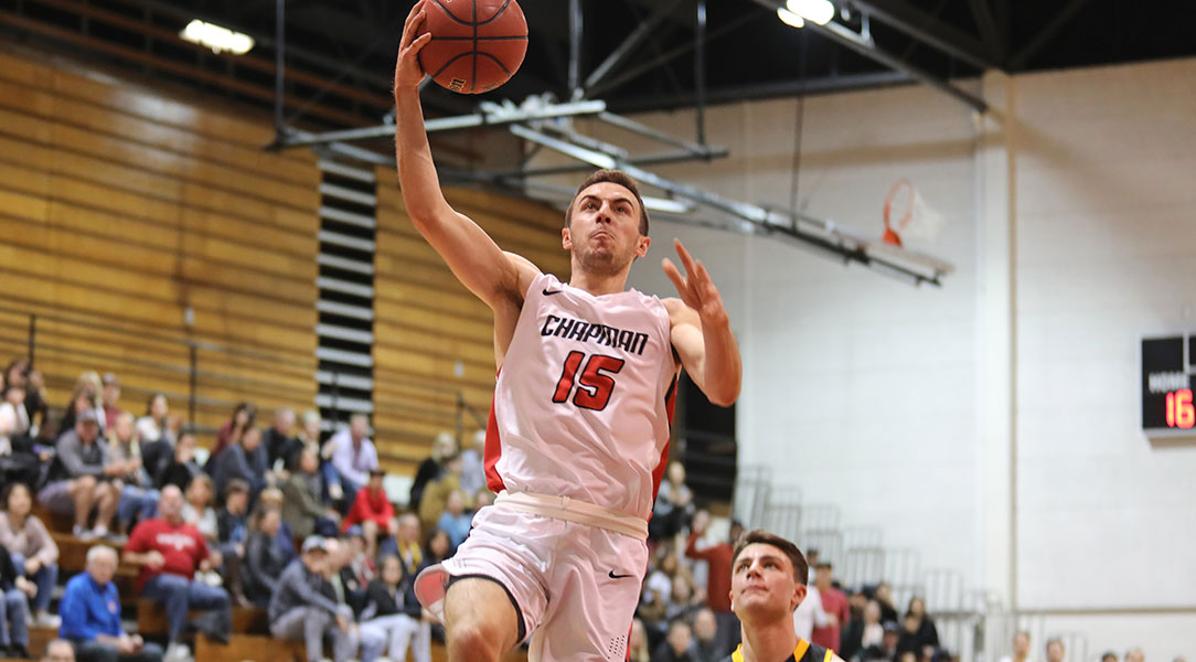 Haslam surpasses 1,000 career points in win over Caltech