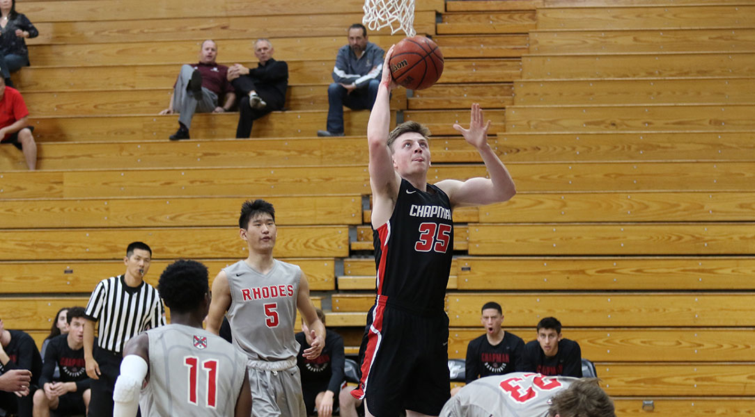 Chandler White goes up for a layup.