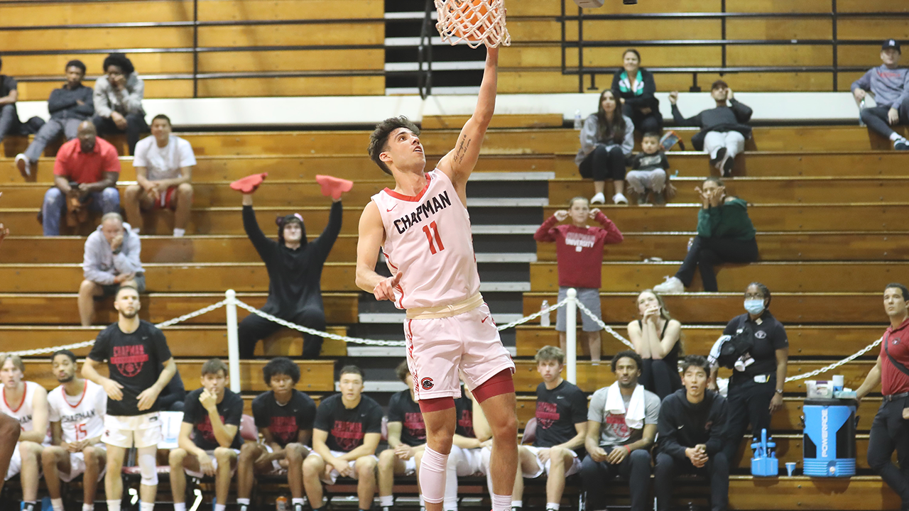 Jack Roggin goes up for a layup. 