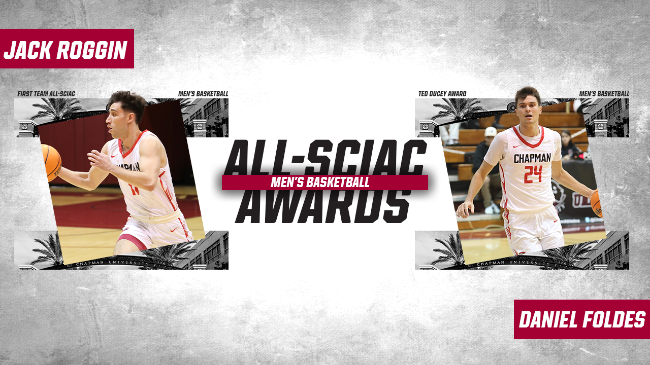 Jack Roggin and Daniel Foldes earn All-SCIAC awards