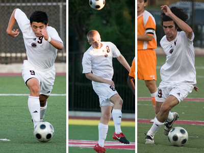 (from left to right) Nick Echeverry, Cody Mansfield, Mauricio Alfonso