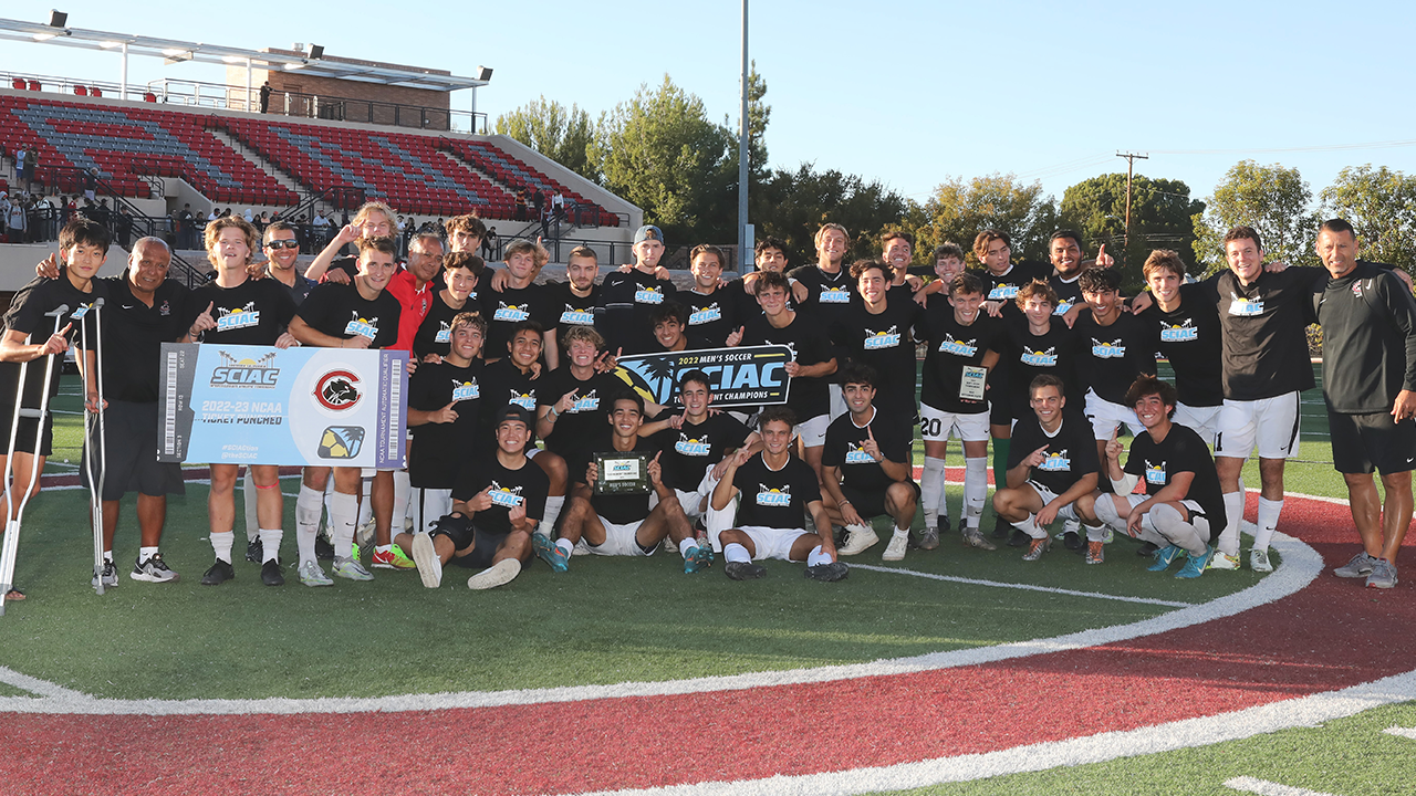 2022 Men's Soccer SCIAC Champions
