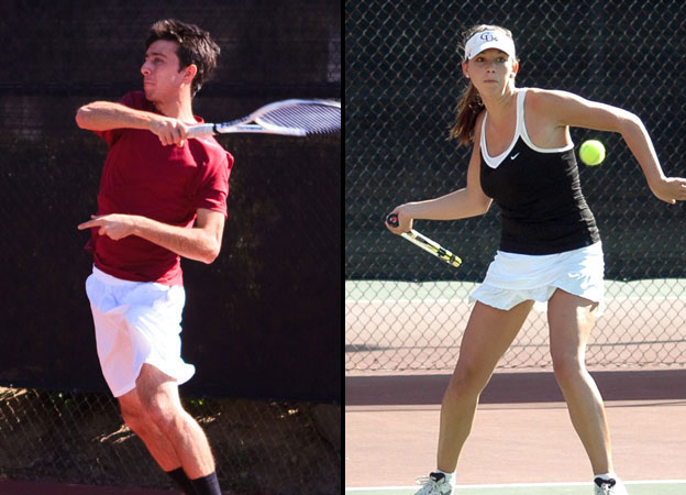 Justin Thompson (left) and Cassady Sirois