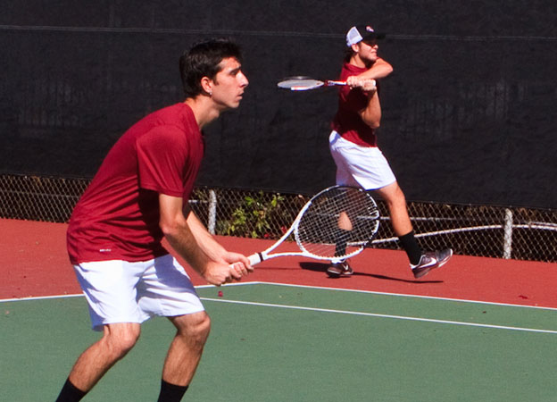 Justin Thompson (left) and Chris Williams