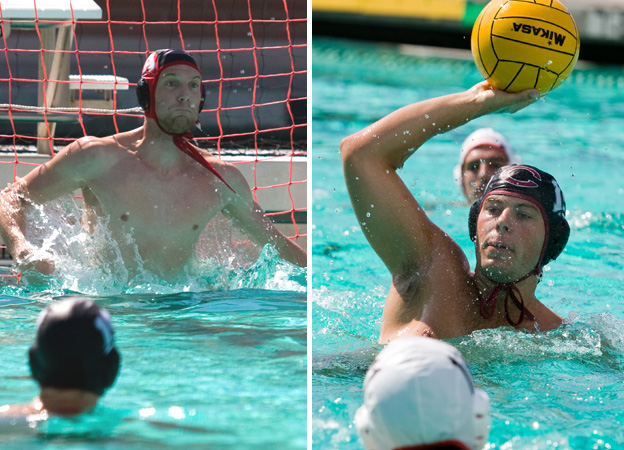 Taylor Roszkos (left) and Pierre Masson