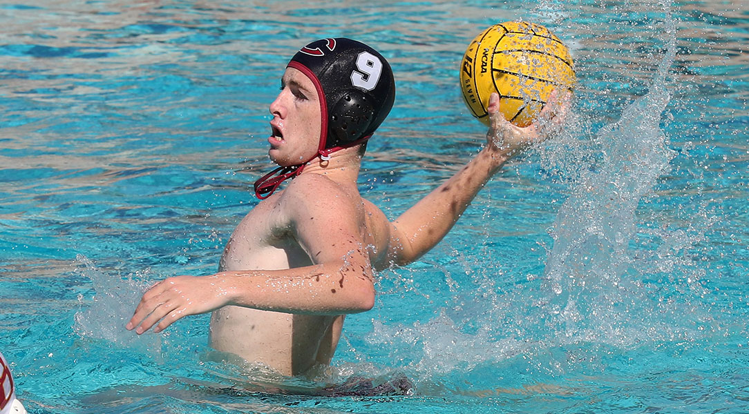 Graham Asalone shoots the ball.
