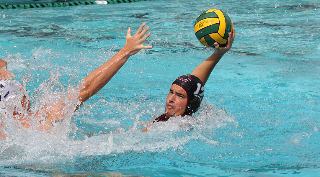 Vasil Halchev avoids a defender.