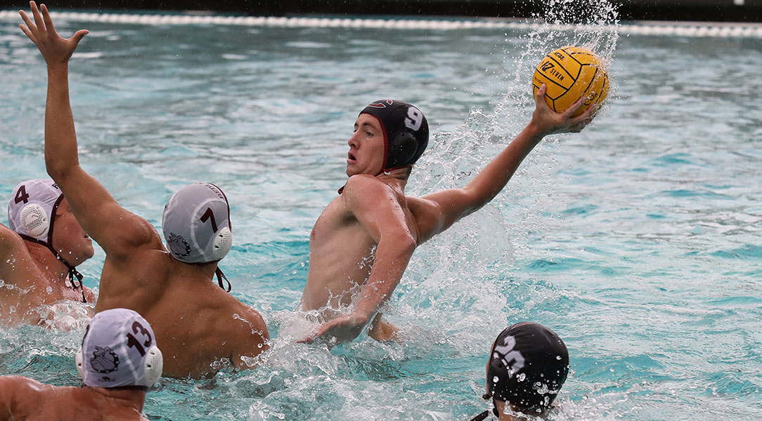 Graham Asalone shoots the ball.