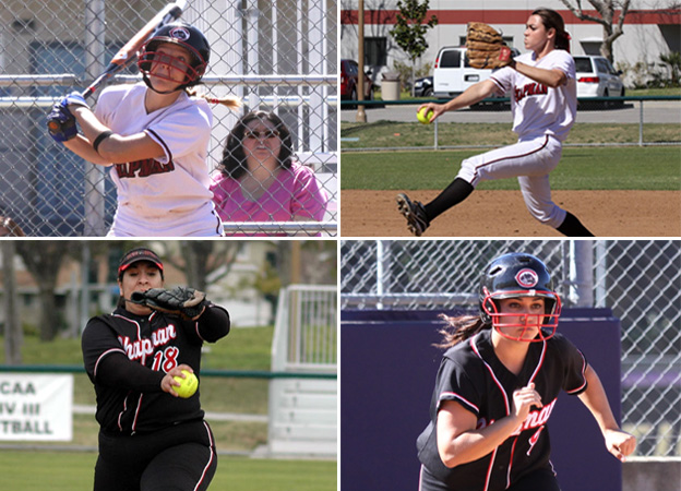 Softball quartet earns All-SCIAC honors