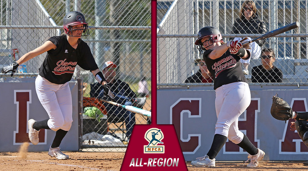 NFCA All-Region selections Michaela Foisy and Liz Runge