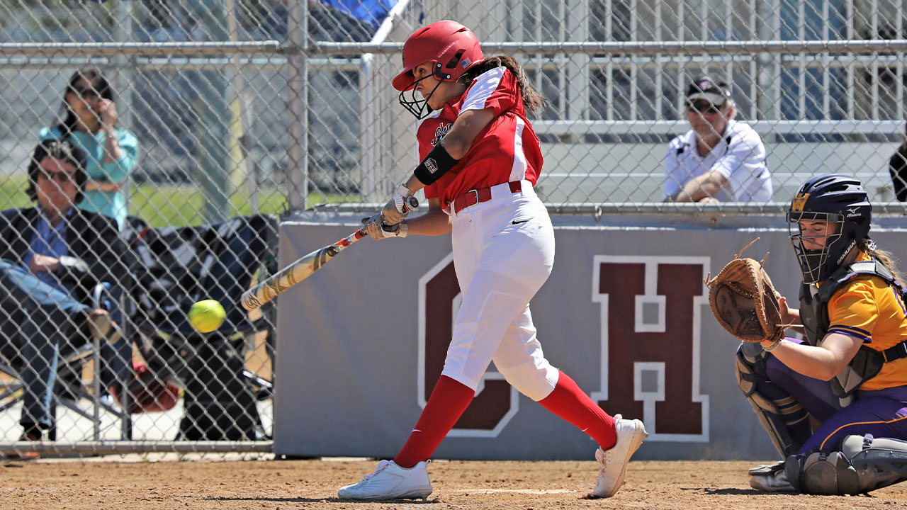 Taylor Cruz hits an RBI-single.