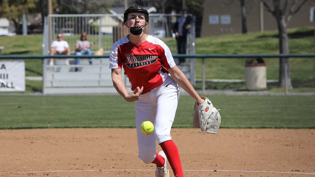 Rose Malen pitches.