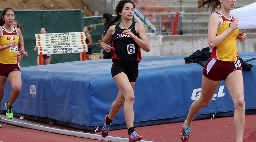 Nika Cokas runs.