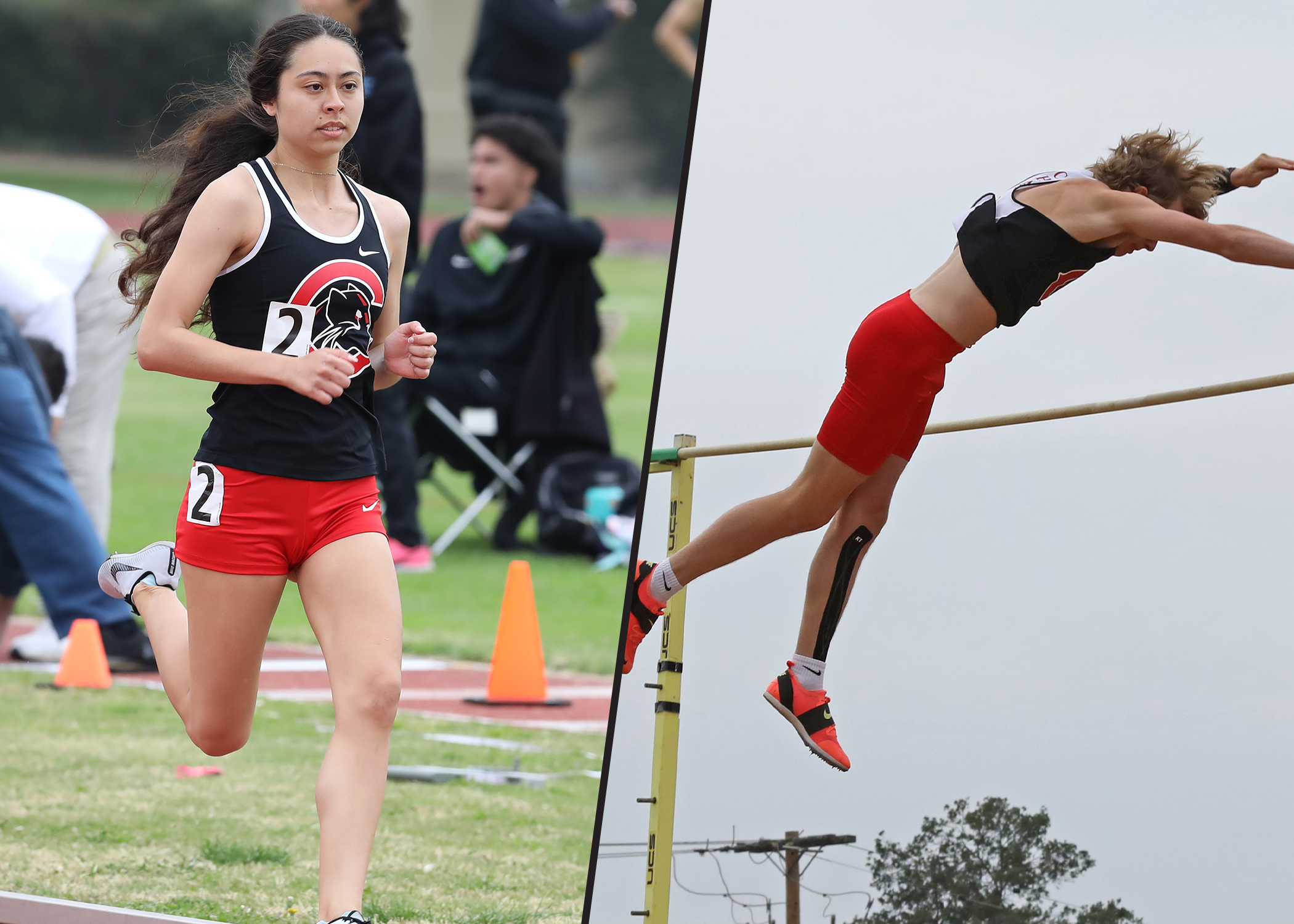 Kayla Almeida and Jesse McMillan (Photos by Larry Newman)