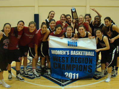 Chapman women take Independents West Region title