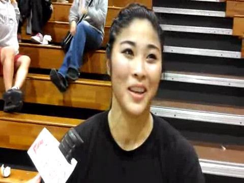 Anne Yoshimura postgame interview (SCIAC Tournament)