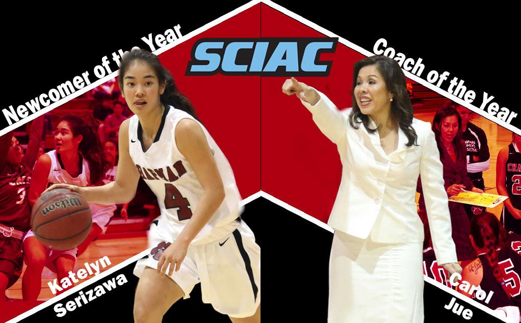 Serizawa, Jue headline women's basketball postseason awards