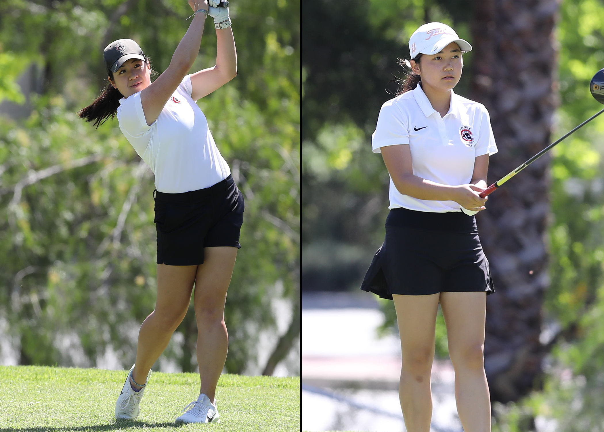 Kristen Lee (left), Rachel Truong (right). (Photos by Larry Newman)