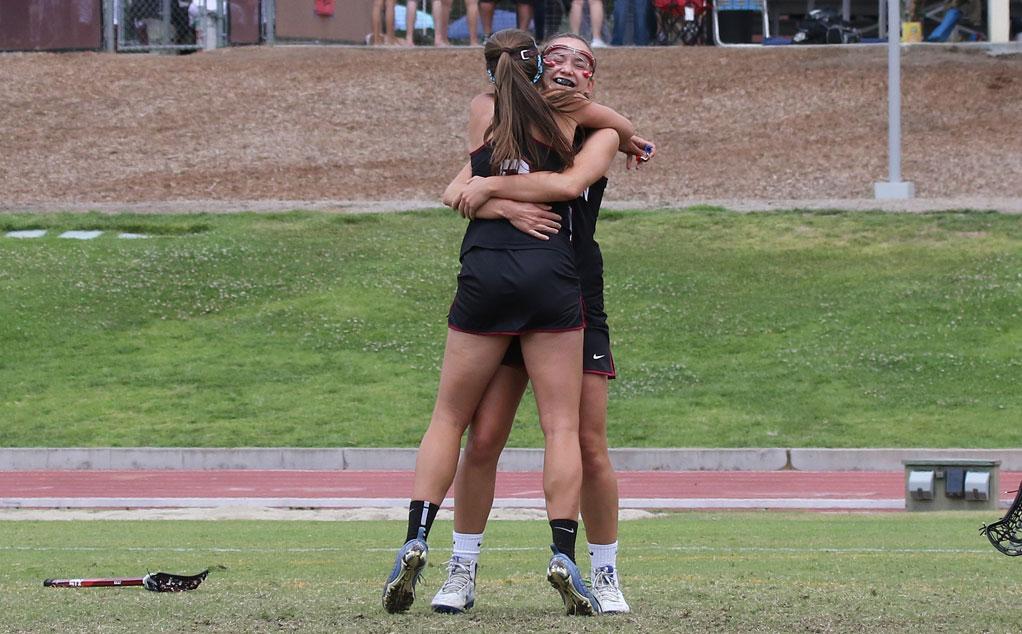 Tessa Oliaro and Gretchen Rodenberger (photo by Larry Newman)