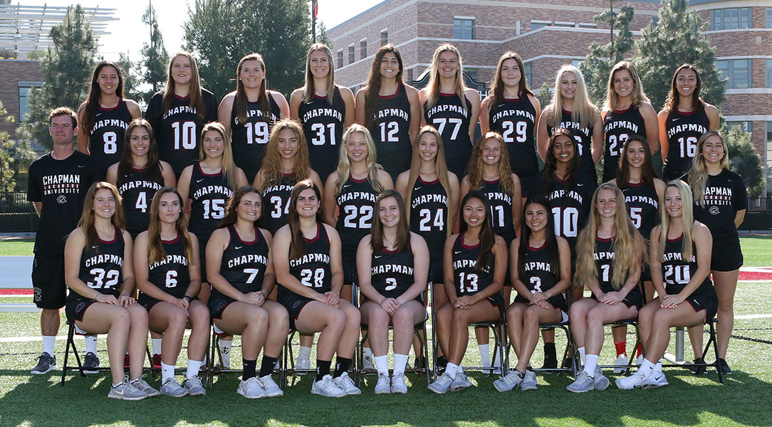 Women's lacrosse team picture.