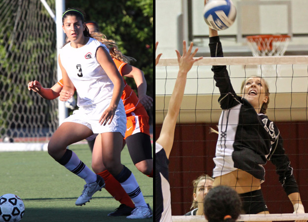 Val Sobol (left) and Val Geiger (photos by Larry Newman)