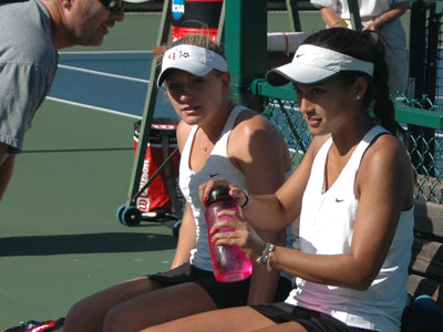 Liz Lewis (left) and Kelley Fox