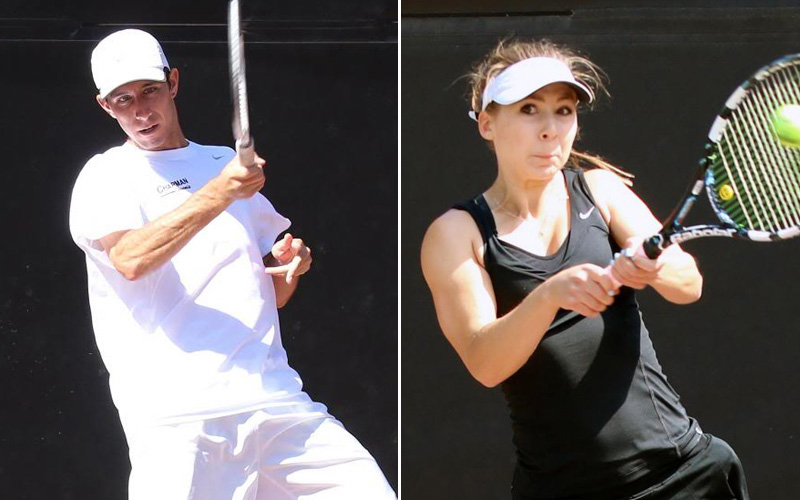 Justin Thompson (left) and Andrea Hammer (Larry Newman Photography)