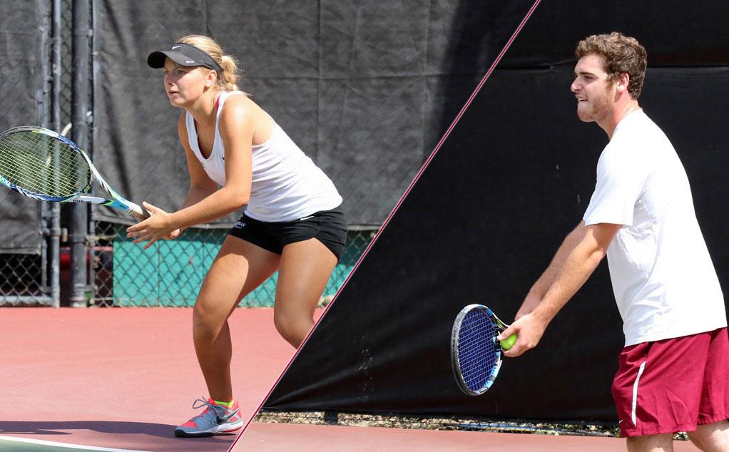 Madeline Saunders and Charlie Werman (photos by Larry Newman)