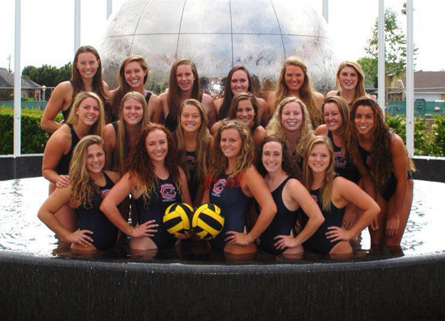 2013 Chapman Women's Water Polo Team