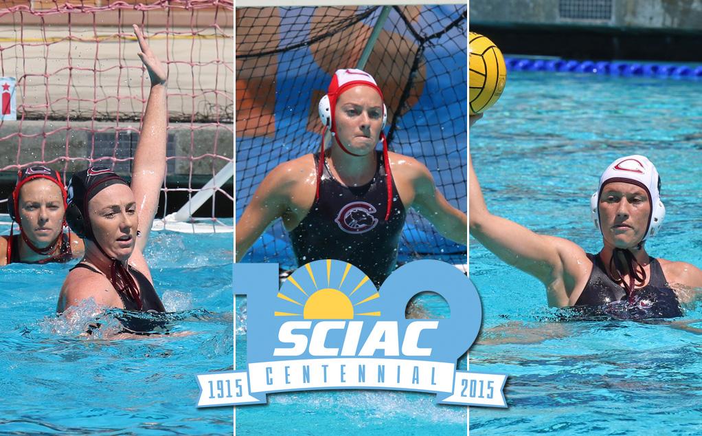(from left) Riley Ford, Kirsten Spicer and Emily Holmquist (Larry Newman Photography)