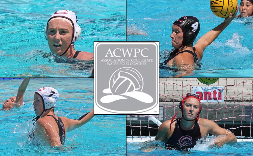 (clockwise from left): Riley Ford, Emily Holmquist, Kirsten Spicer and Alison Quincy (Larry Newman Photography)